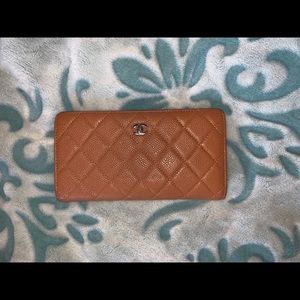 Chanel Classic Caviar Long Wallet